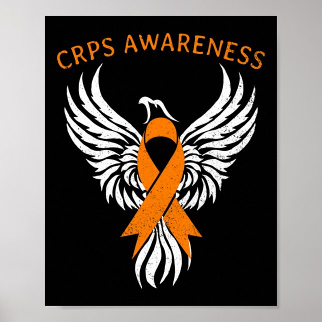 Póster Auge Del Mes De Concienciación De Phoenix Rsd Crps (Frente)