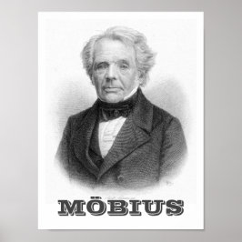Póster August Ferdinand Möbius Poster