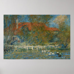 Póster Auguste Renoir - El estanque del pato