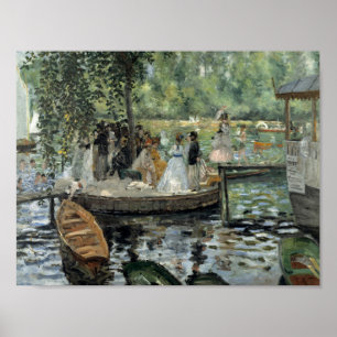 Póster Auguste Renoir - La Grenouillere