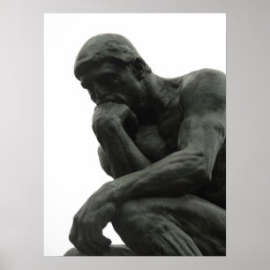 Póster Auguste Rodin El Pensieve