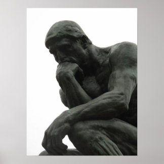 Póster Auguste Rodin The Pensieve