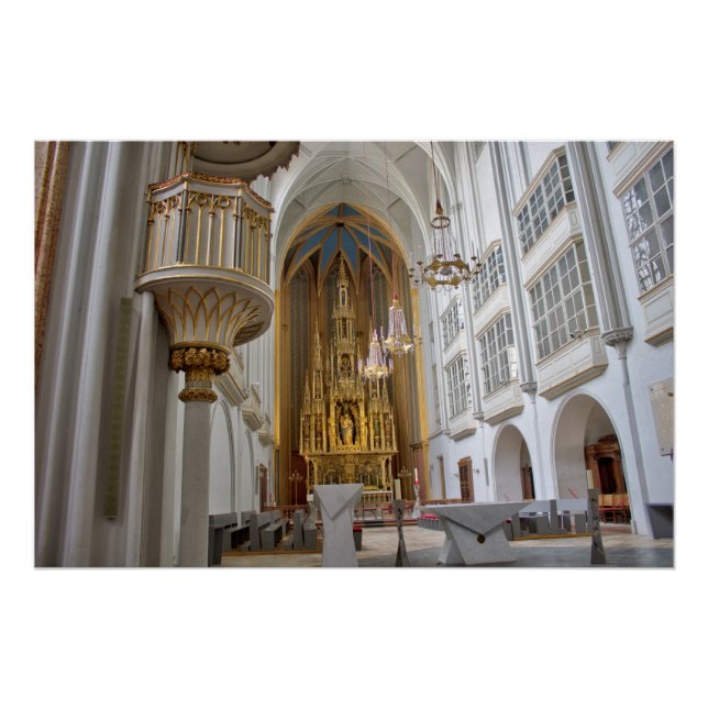 Póster Augustinerkirche, Viena Austria (Anverso)