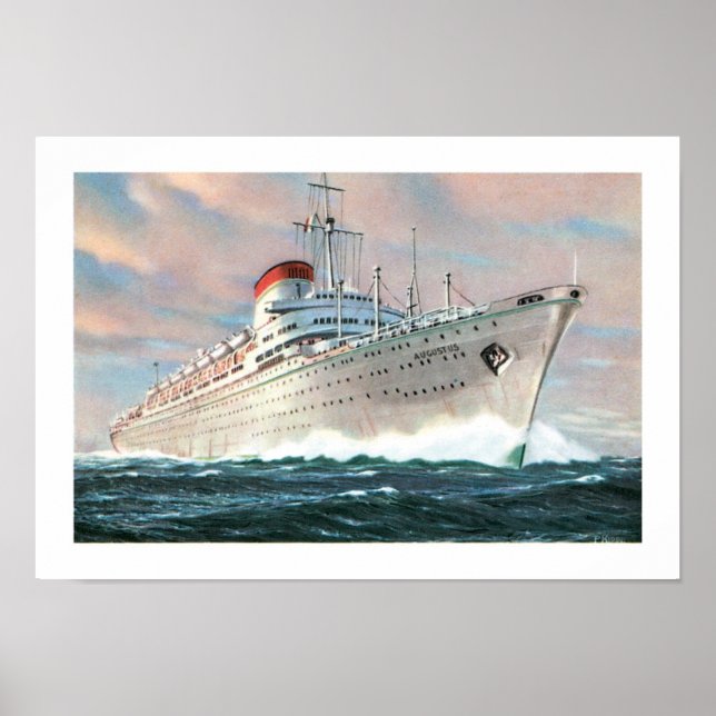 Póster Augusto de la línea italiana (Frente)