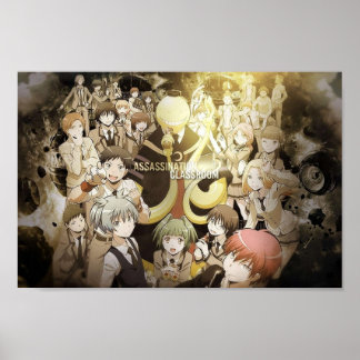 Póster Aula de asesinatos Koro Sensei antigua página conm