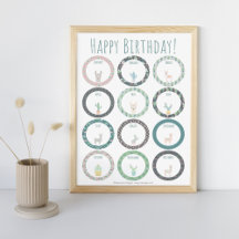 Aula de Cactus Llama de cumpleaños feliz