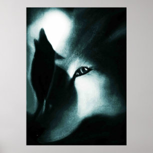 Póster aulladores nocturnos