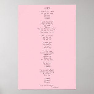 Póster Aumentamos el poema