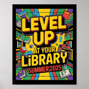 Póster Aumente Sus Habilidades En La Biblioteca Summer 20