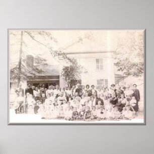 Póster Aumentos de la reunión 1908 de Mattison, PA