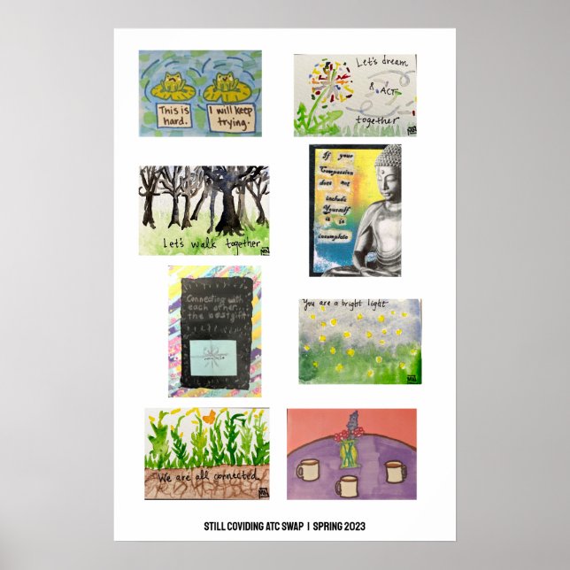 Póster Aún Codificando la Primavera del Intercambio ATC 2 (Frente)