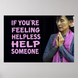 Póster Aung San Suu Kyi