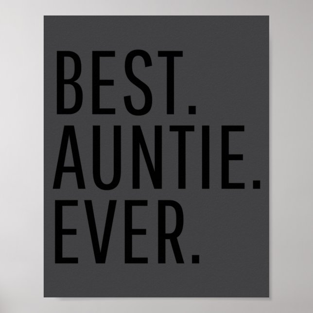 Póster Auntie Ever Funny Auntie  (Frente)
