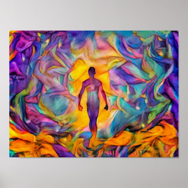 Póster Aura brillante (Frente)