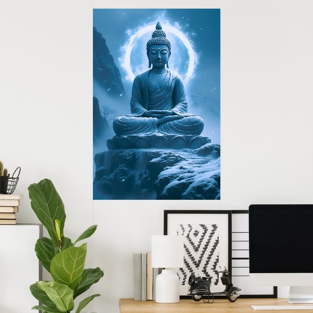 Póster Aura de Iluminación (Oficina en casa)