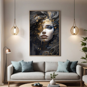 Póster Aura Dorada
