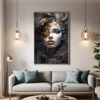 Póster Aura Dorada
