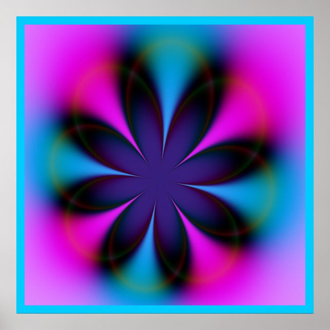 Póster Aura floral (Frente)