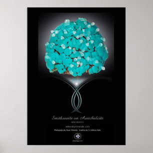 PÓSTER AURICHALCITE DE SMITHSONITE