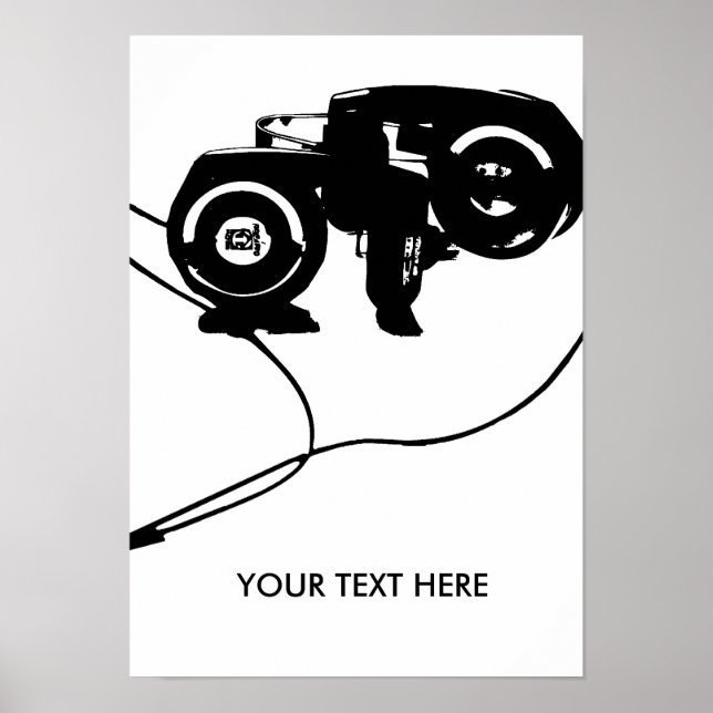 Póster Auriculares (Frente)