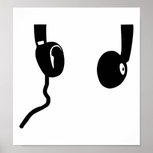 Póster Auriculares
