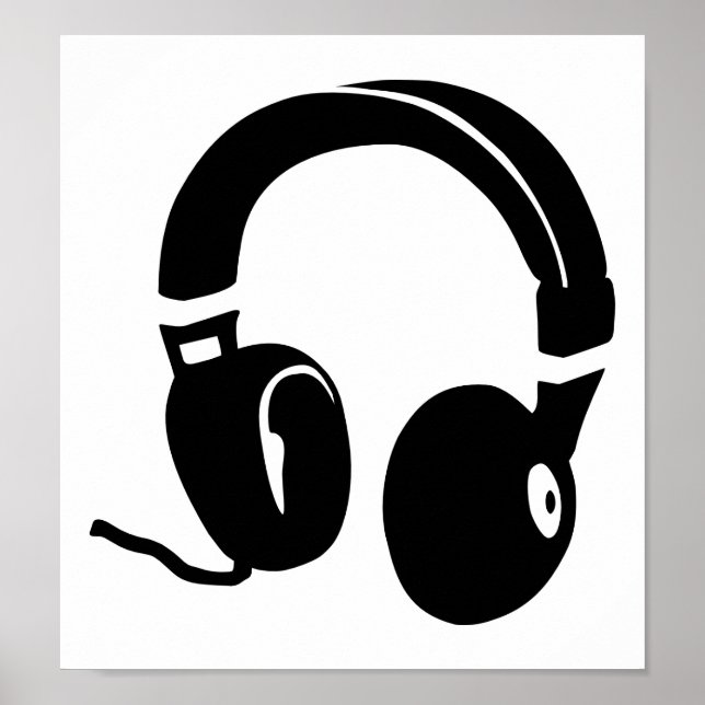 Póster Auriculares (Frente)