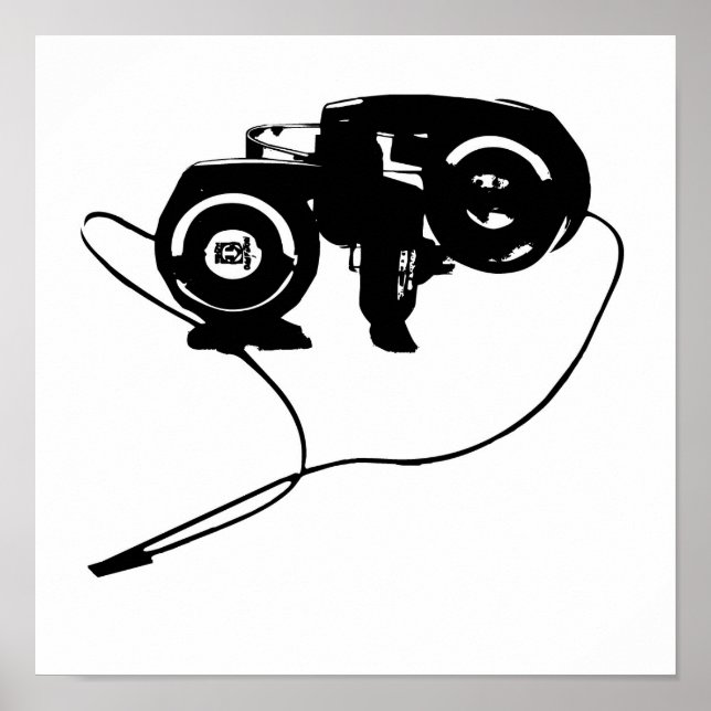 Póster Auriculares (Frente)