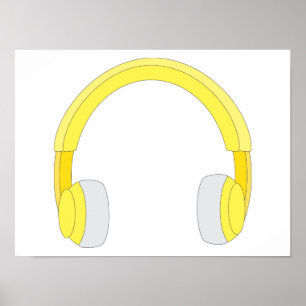 Póster Auriculares