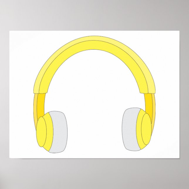 Póster Auriculares (Frente)