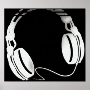 Póster Auriculares