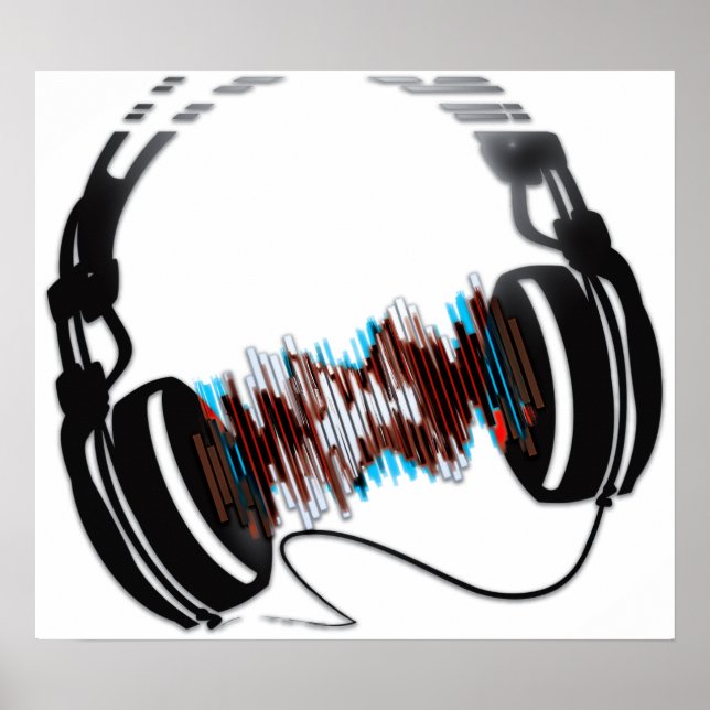 Póster Auriculares (Frente)