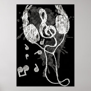 Póster Auriculares (G)