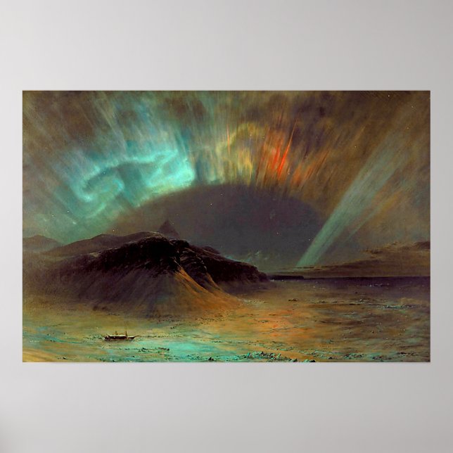 Póster Aurora Borealis (Frente)