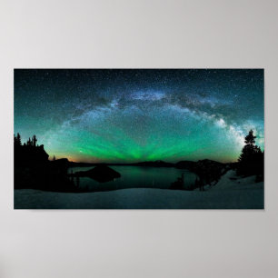 Póster Aurora Borealis