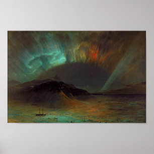 Póster Aurora Borealis
