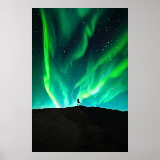 Póster Aurora Borealis (Frente)