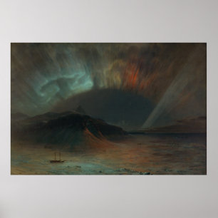 Póster Aurora Borealis