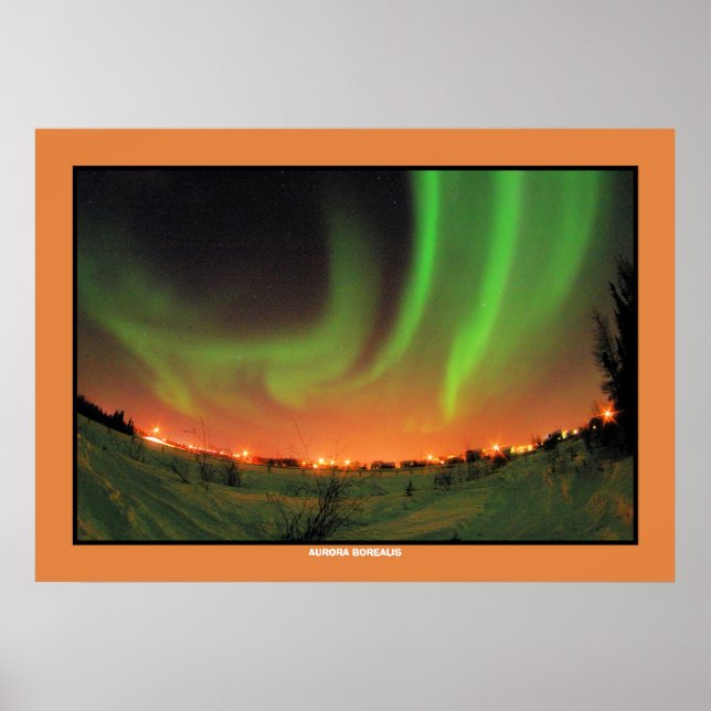 Póster Aurora Borealis (Frente)