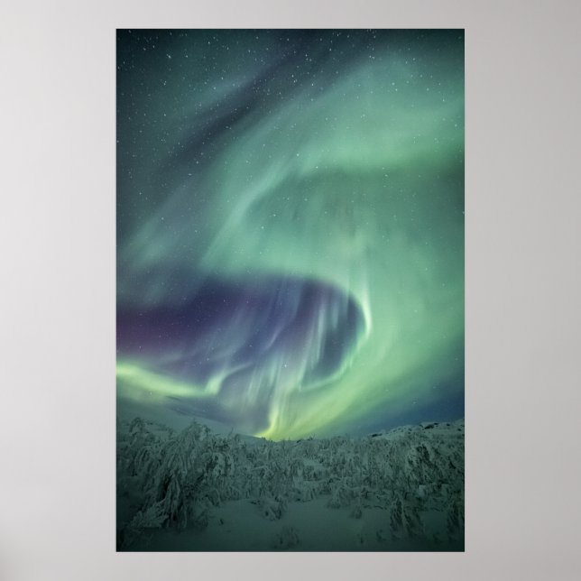 Póster Aurora Borealis (Frente)