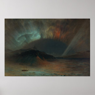 Póster Aurora Borealis[1865] por Frederic Edwin Church