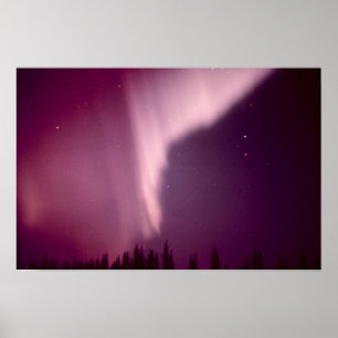 Póster Aurora Borealis en Alaska