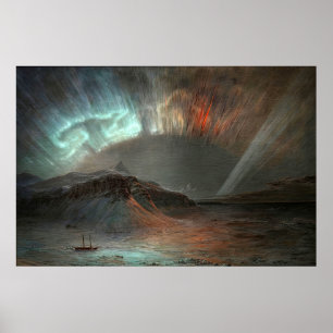 Póster Aurora Borealis Poster