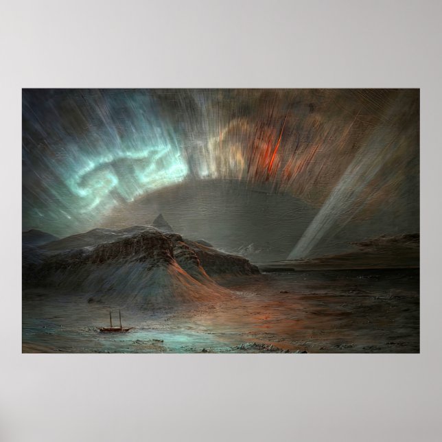 Póster Aurora Borealis Poster (Frente)