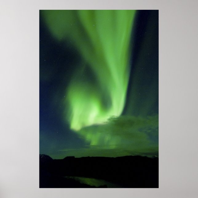 Póster Aurora Borealis - Thingvellir #7 (Frente)
