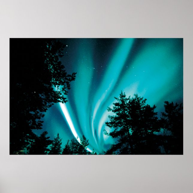 PÓSTER AURORA INVIERNA (CALIDAD DE IMPRESIÓN) 46X31 (Frente)