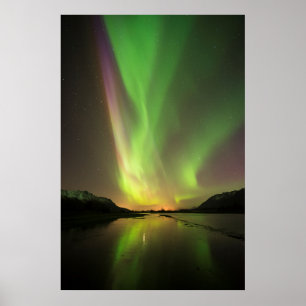 Póster Aurora multicolor
