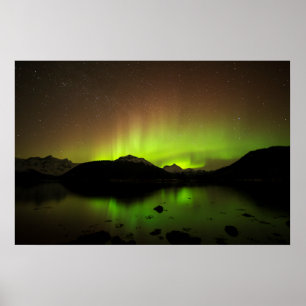 Póster Aurora reflexiva