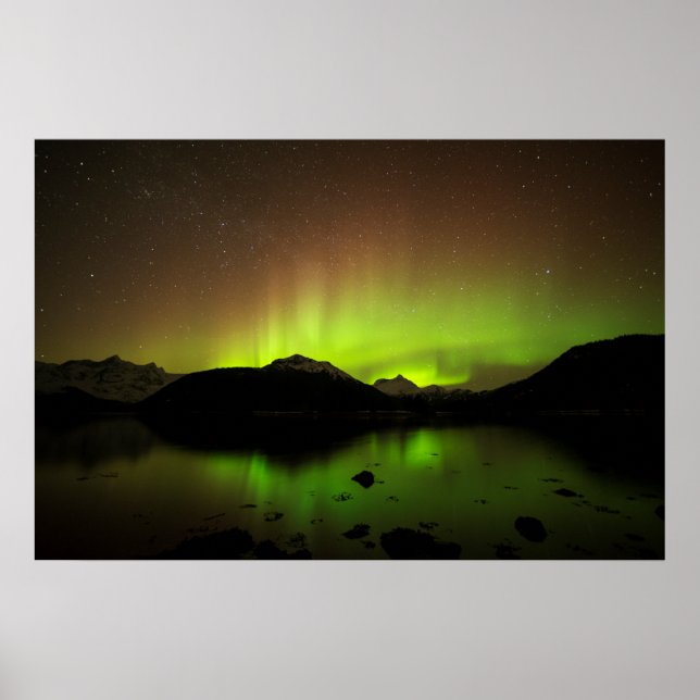 Póster Aurora reflexiva (Frente)