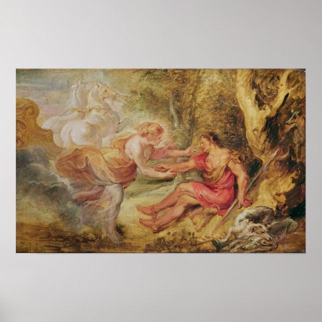 Póster Aurora Secuestrando Cefalus, 1636 (Frente)