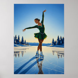 Póster AURORE GLACÉE (Amanecer congelado) - Original Art